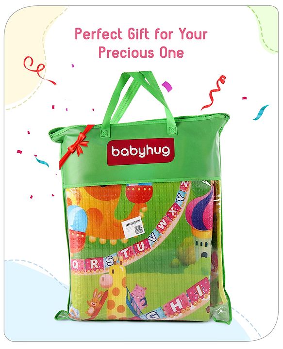 Babyhug  Octopus Printed Play Mat - Green & Blue