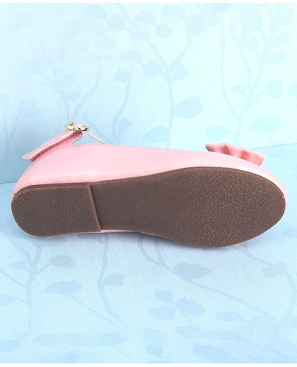 Pine Kids Party Wear Ballerina Bow Applique - Bronze