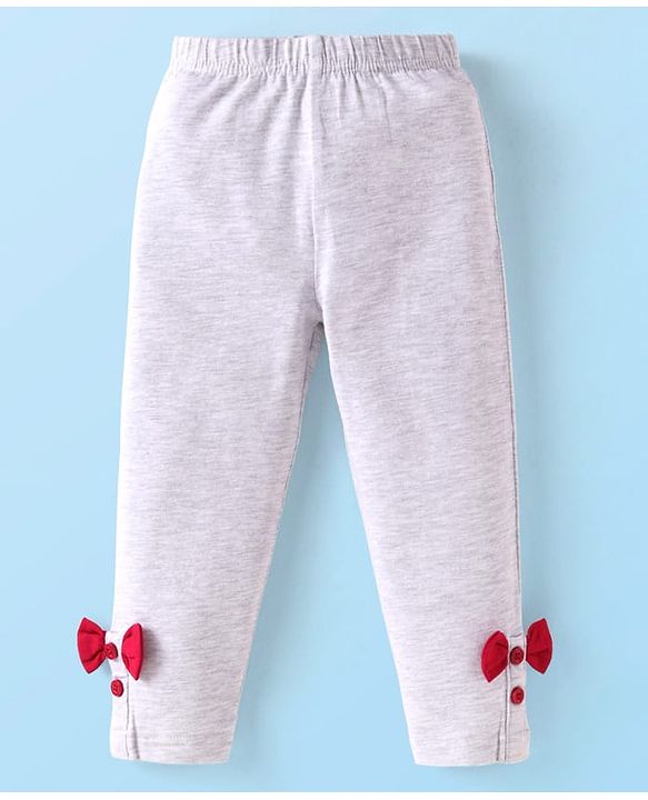 Babyhug Single Jersey Knit Full Sleeves Top & Lounge Pant Set with Frill Detailing & Dino Print - Maroon & White