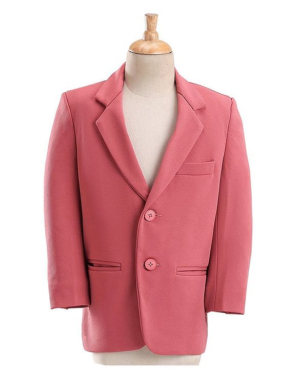 Babyhug Woven Full Sleeves Stretch Party Suit & T-Shirt with Text Print - White & Salmon Pink