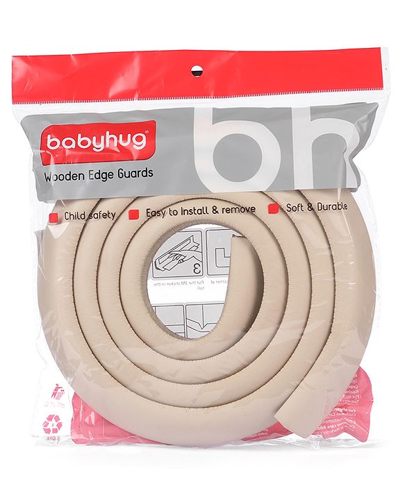 Babyhug Corner & Edge Guards- Brown