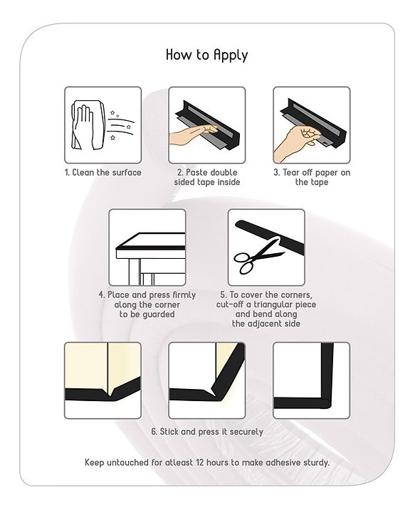 Babyhug Corner & Edge Guard - Brown