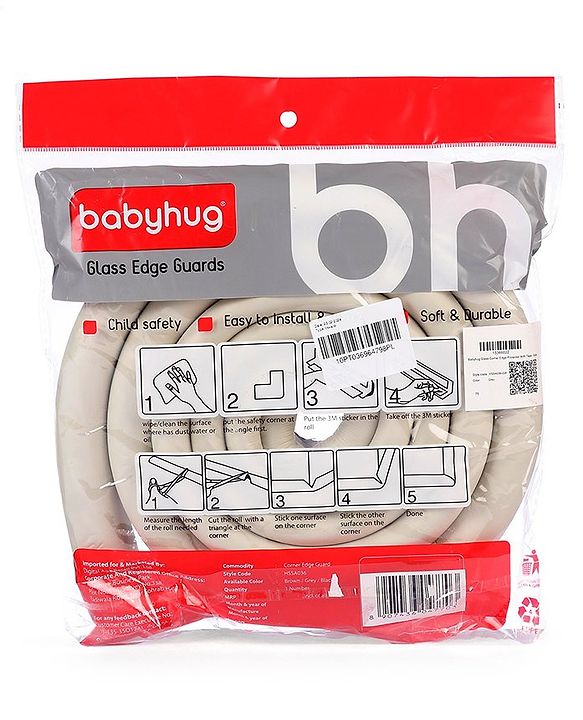 Babyhug Corner & Edge Guard - Brown