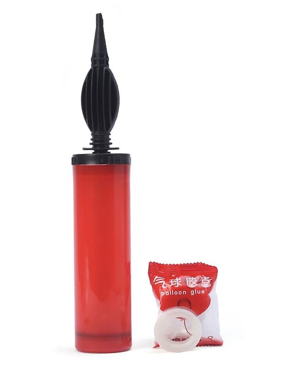 Babyhug Handheld Balloon Air Pump | Easy-to-Use Inflator for Birthdays, Weddings, Baby Showers & Special Events | Lightweight & Compact Design | Fast, Efficient Balloon Pumping | Colour May Vary