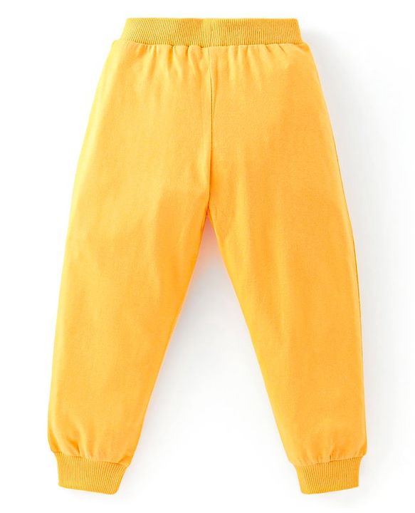 Babyhug Cotton Jersey Knit Full Length Lounge Pant Camouflage & Text Print Pack Of 2 - Multicolor