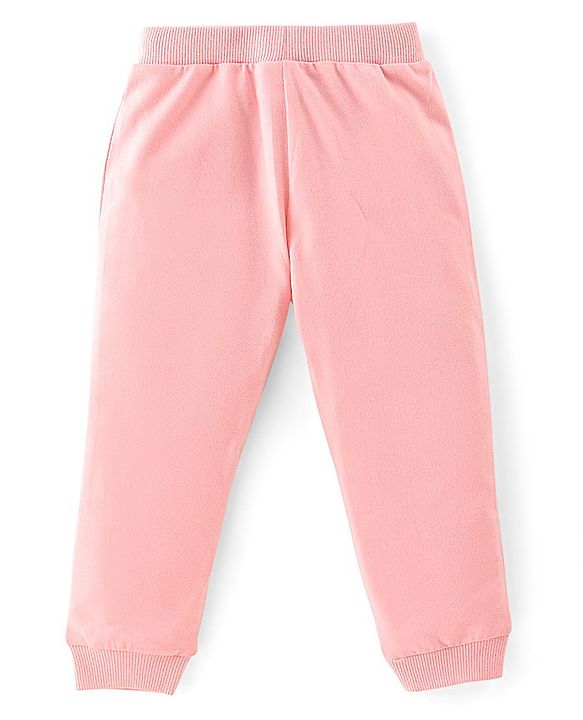 Babyhug Cotton Jersey Knit Lounge Pant Heart Print Pack of 3 - Multicolor