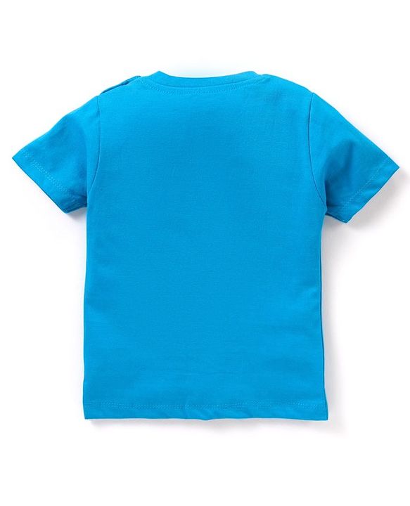 Babyhug Cotton  Half Sleeves T-Shirt With Text Graphics Pack of 3 - Multicolour