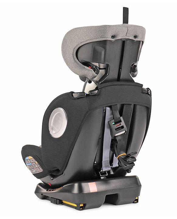 Babyhug Endeavor Isofix Convertible Car Seat - Black Grey
