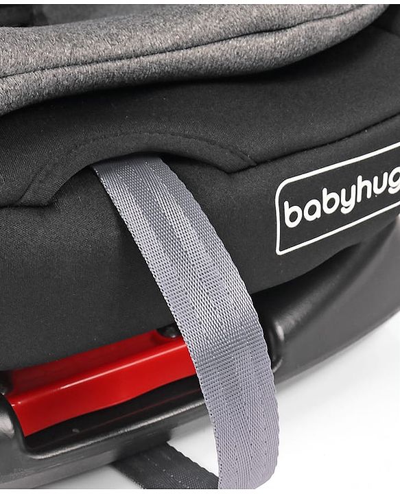 Babyhug Endeavor Isofix Convertible Car Seat - Black Grey