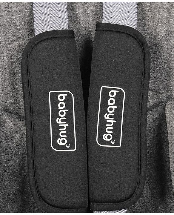 Babyhug Endeavor Isofix Convertible Car Seat - Black Grey