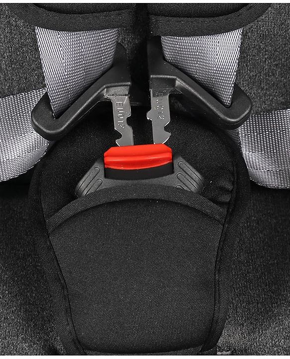 Babyhug Endeavor Isofix Convertible Car Seat - Black Grey