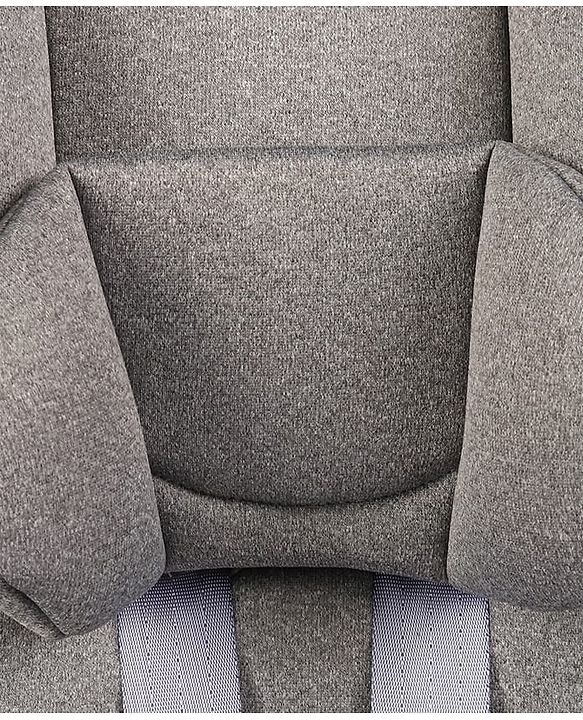 Babyhug Endeavor Isofix Convertible Car Seat - Black Grey