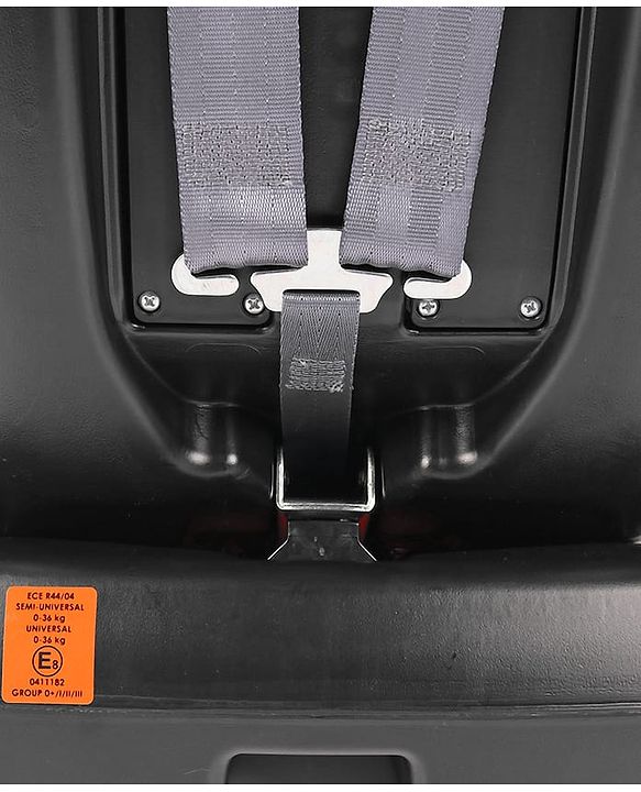 Babyhug Endeavor Isofix Convertible Car Seat - Black Grey