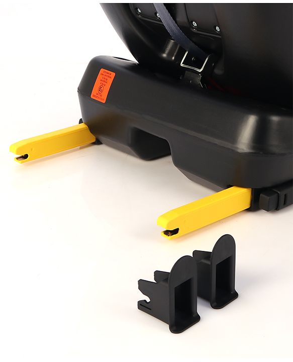 Babyhug Endeavor Isofix Convertible Car Seat - Black Grey