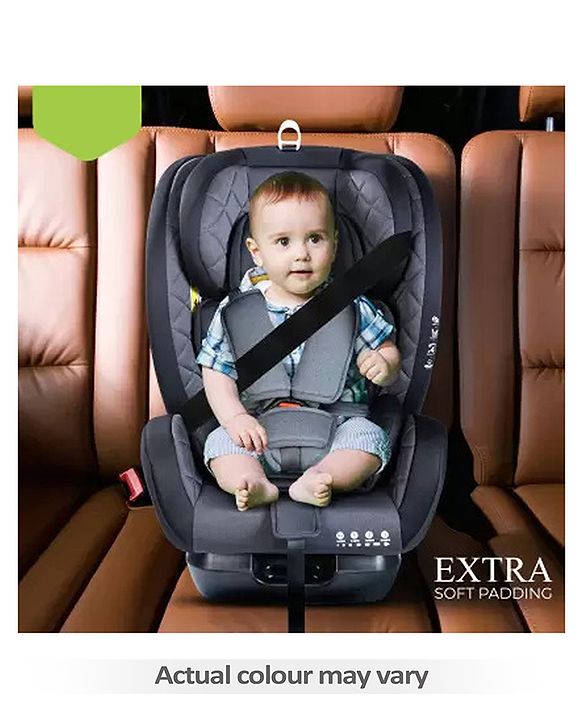 Babyhug Kids Convertible & 360 Degree Rotating Isofix Car Seat - Blue