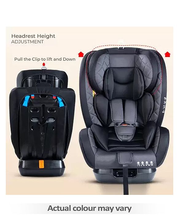 Babyhug Kids Convertible & 360 Degree Rotating Isofix Car Seat - Blue