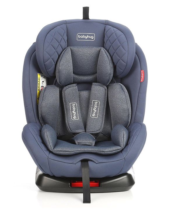 Babyhug Kids Convertible & 360 Degree Rotating Isofix Car Seat - Blue