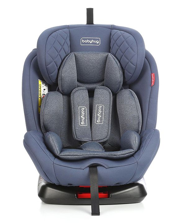 Babyhug Kids Convertible & 360 Degree Rotating Isofix Car Seat - Blue