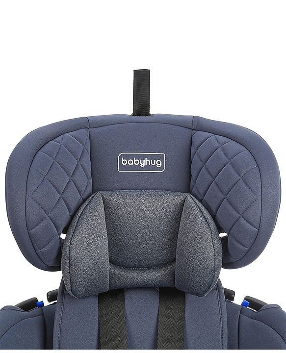 Babyhug Kids Convertible & 360 Degree Rotating Isofix Car Seat - Blue