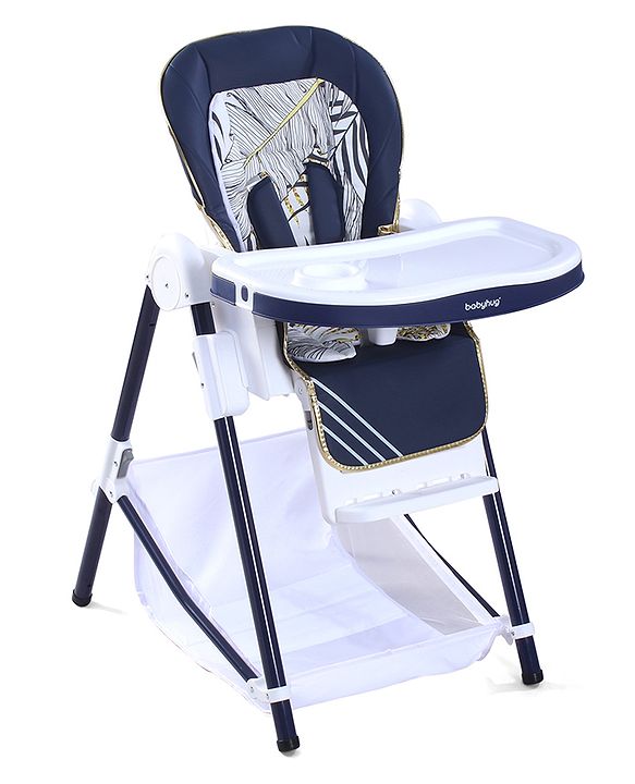 Babyhug  Elevato High Chair - Navy Blue