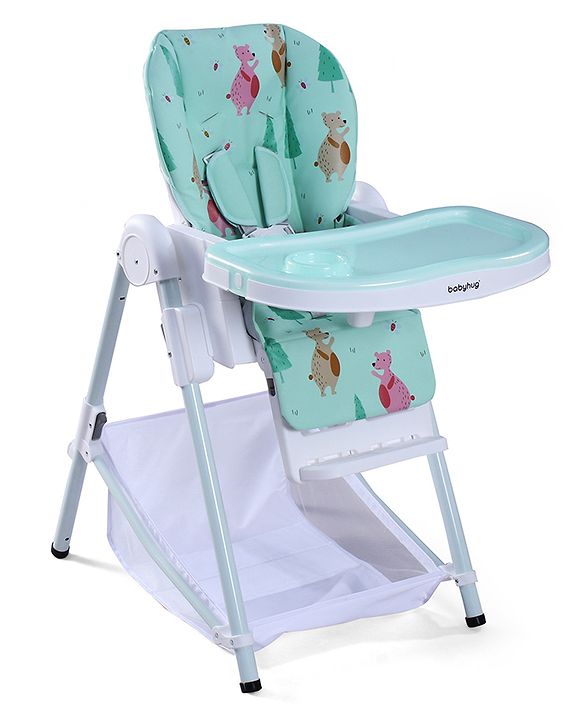 Babyhug  Elevato High Chair - Navy Blue