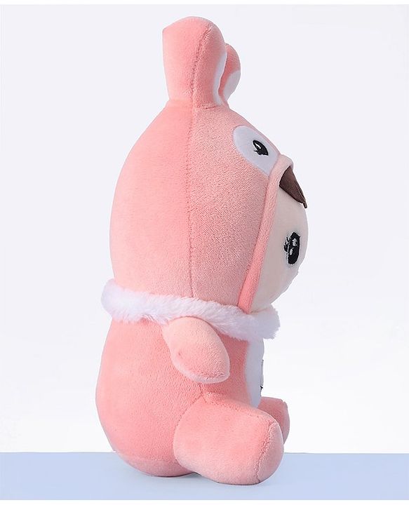 Babyhug Bunny Soft Plush Candy Doll Baby Pink - Height 30 cm