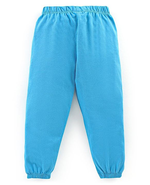 Babyhug Cotton Jersey Knit Full Length Solid Lounge Pants Pack of 5 - Multicolour