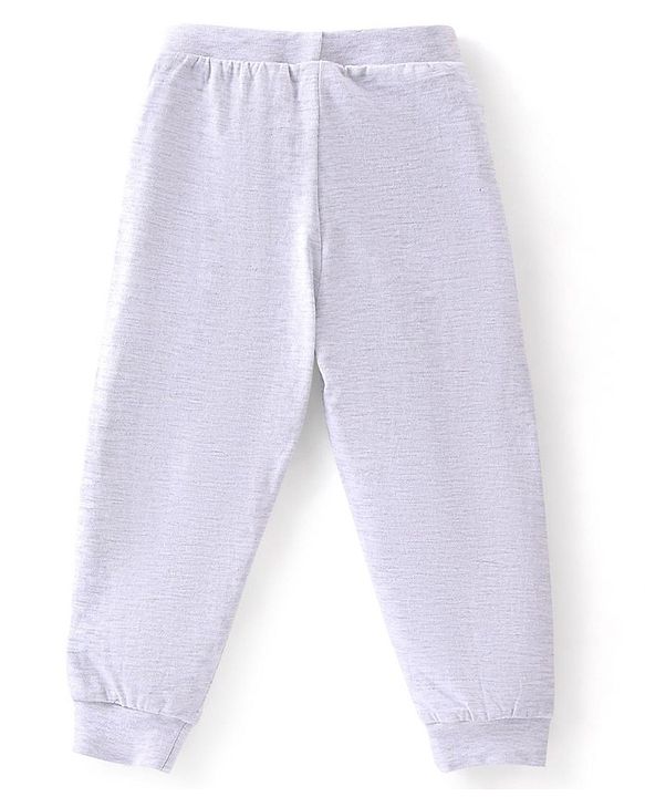 Babyhug Cotton Jersey Knit Full Length Solid Lounge Pants Pack of 5 - Multicolour