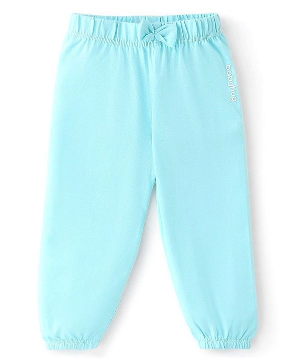 Babyhug Cotton Jersey Knit Solid Color Lounge Pant Rock Pack of 5 - Multicolor