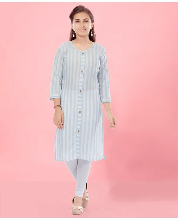 Sky Blue Kurtis Online Shopping for Women at Low Prices