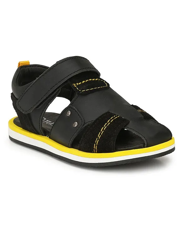 Amazon.com | Shaire Men'S Sandals Outdoor Leather Closed Toe Beach Shoes |  Sandals