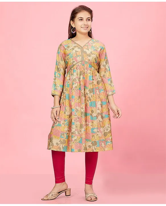 Shrivani Women Printed High Low Kurta - Buy Shrivani Women Printed High Low  Kurta Online at Best Prices in India | Flipkart.com