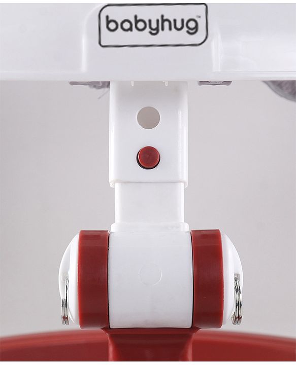 Babyhug Permium Multifunctional 360 Baby Walker with 2 Level Height Adjustment & Musical Play Tray Cum Feeding Tray
