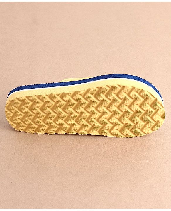 Cute Walk by Babyhug Slip On  Flip Flops with Dino Print- Blue