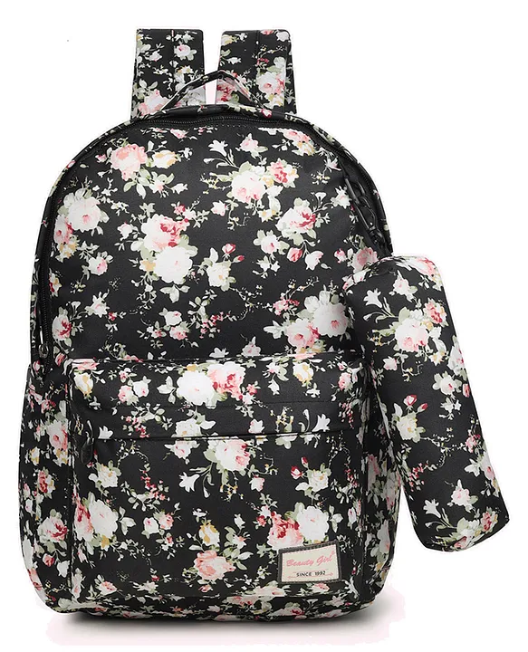 Girls School Bag 4 Piece Set Women Backpack Cartoon Student Female High  Capacity | eBay