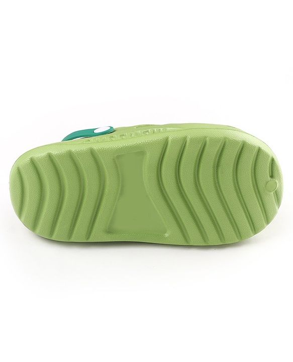 Cute Walk by Babyhug Clogs With Dino Applique - Green