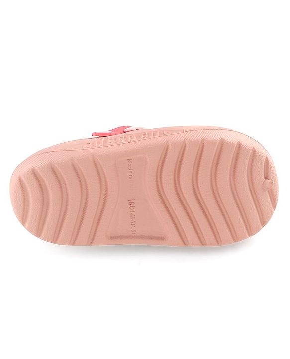 Cute Walk by Babyhug Clogs With Dino Applique - Pink