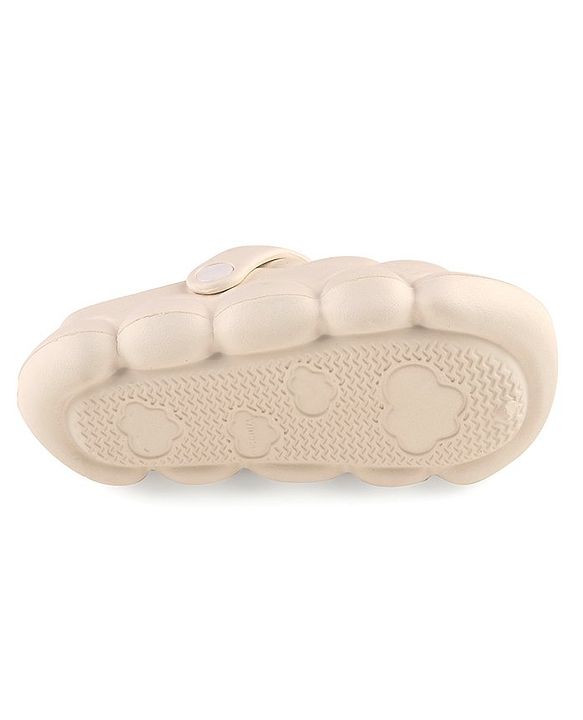 Cute Walk by Babyhug Clogs With Ear Applique - White