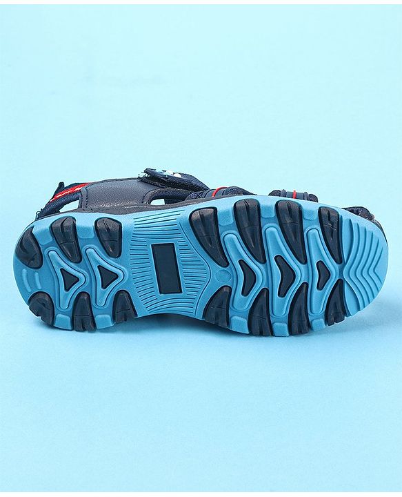 Cute Walk by Babyhug Velcro Closure Sandals - Blue