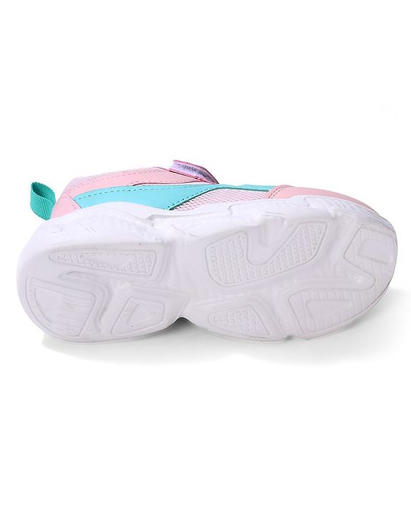 Cute Walk by Babyhug Velcro Closure Sneakers - Pink