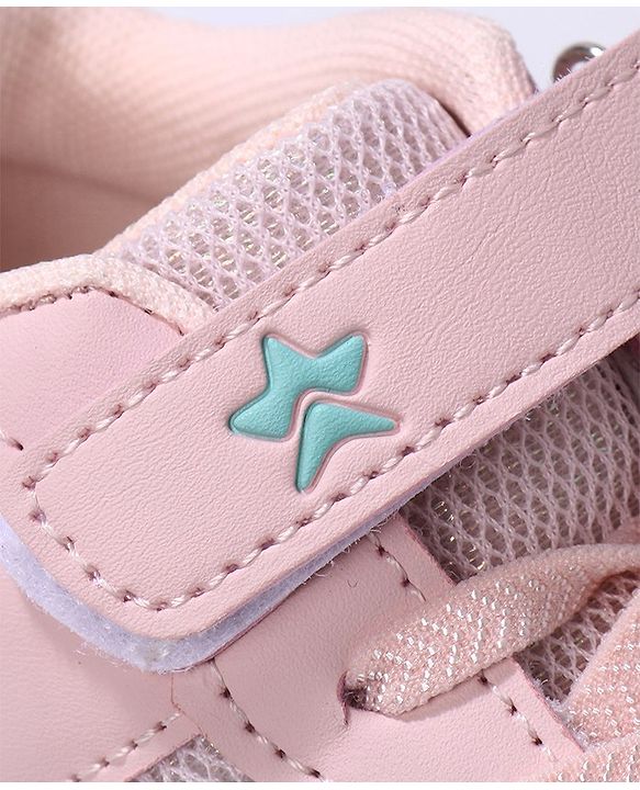 Cute Walk by Babyhug Velcro Closure Sneakers - Pink - EU 27 Pink