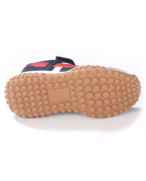 Cute Walk by Babyhug Slip On Sneakers with Velcro Closure - Navy Blue