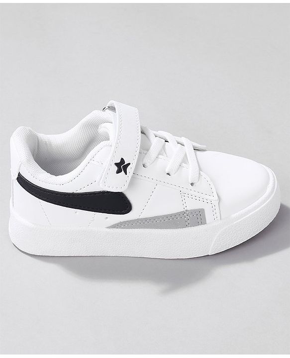 Cute Walk by Babyhug Sneaker Shoes With Velcro Closure - White