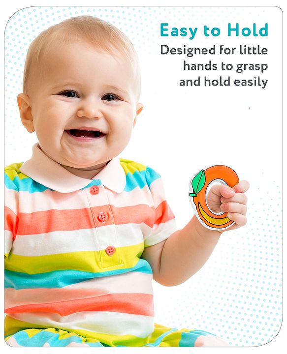 Babyhug Water Filled PVC Teether-Orange