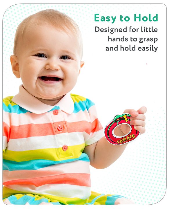 Babyhug Tomato Shaped Water Filled Teether  - Red