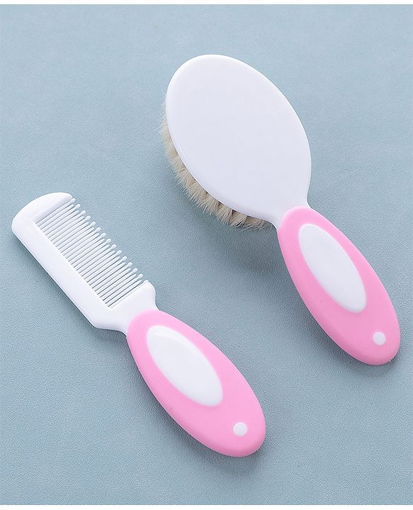 Babyhug Brush & Comb Set - Pink