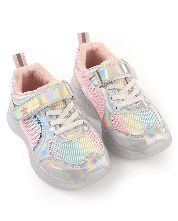 Moschino Men's Hologram Knit Runner Sneakers | Neiman Marcus
