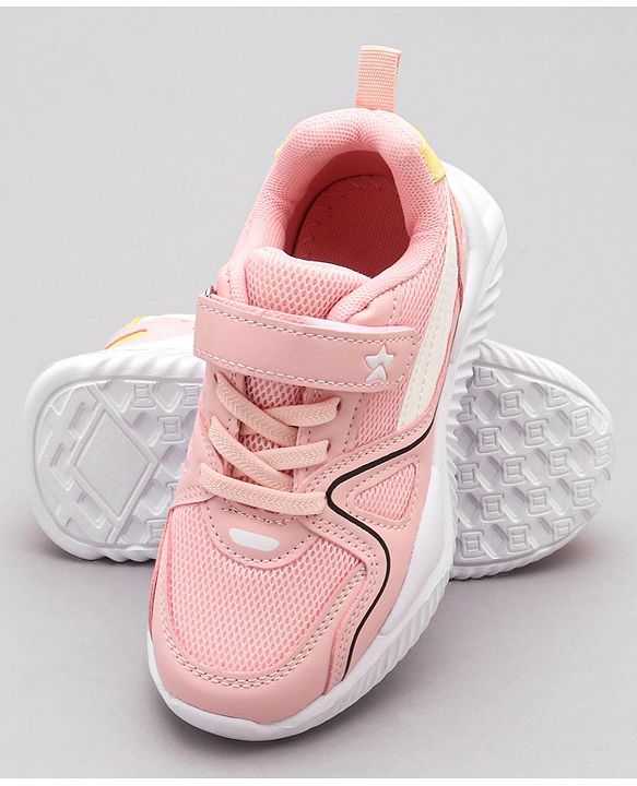 Cute Walk by Babyhug Velcro Closure Sneaker Shoes - Pink