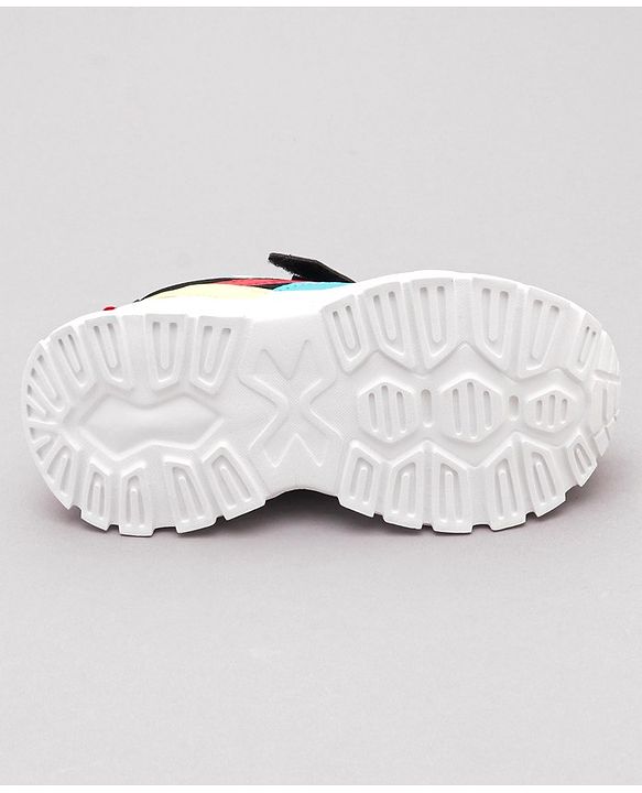 Cute Walk by Babyhug Velcro Closure Sneaker Shoes - Black