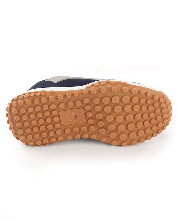 Cute Walk by Babyhug Sneakers With Lace Closure Solid - Navy Blue
